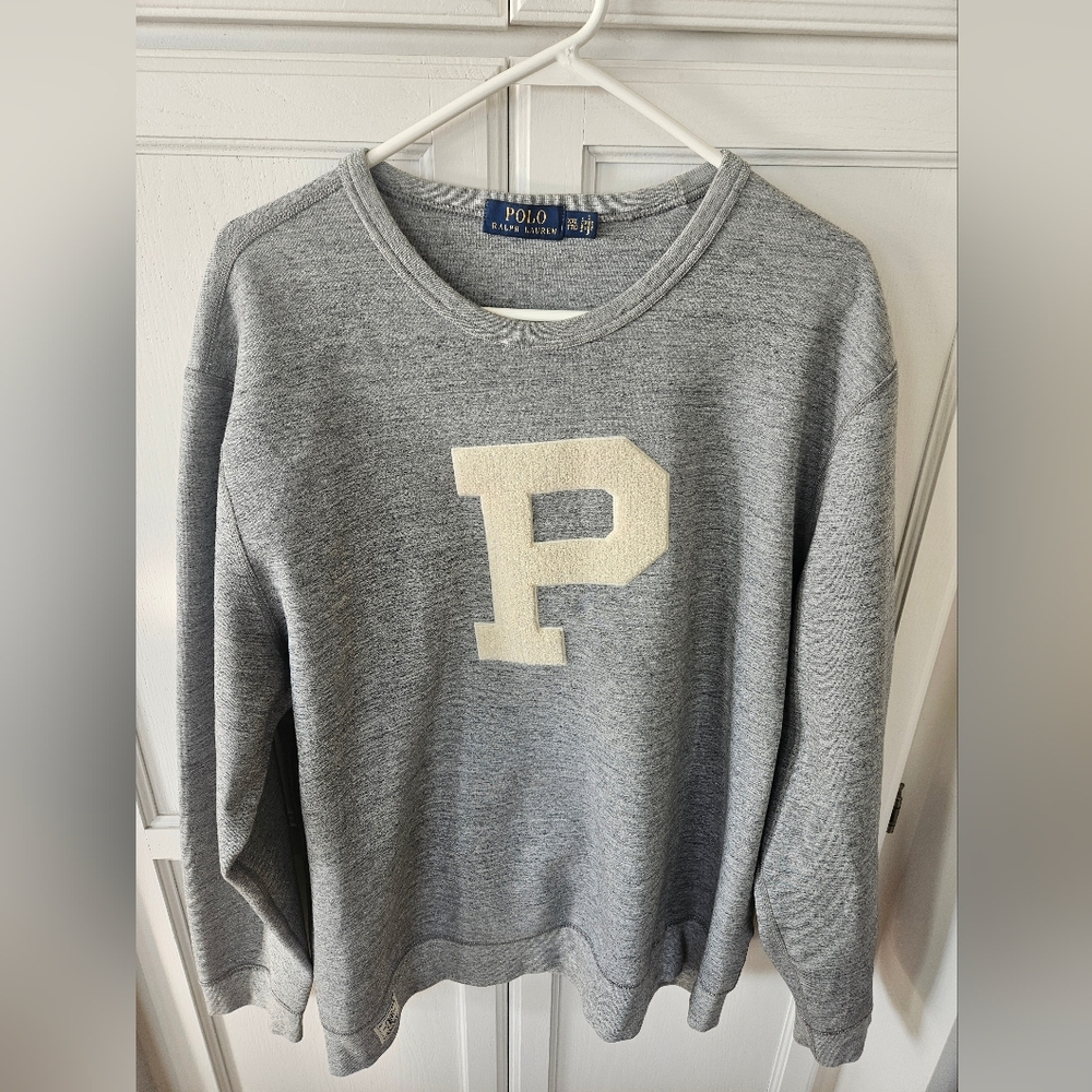 Polo by Ralph Lauren Heather Gray Crewneck Sweater